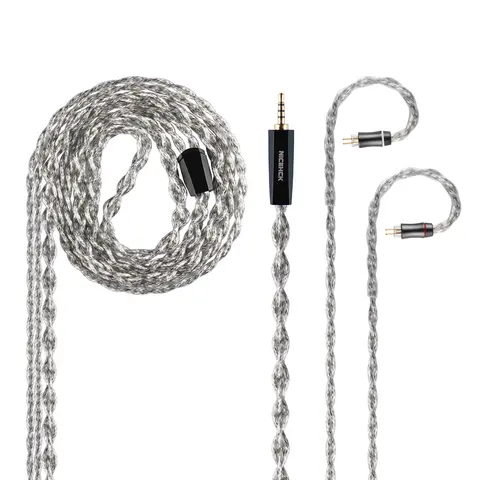 NICEHCK GreyDragon HIFI Earbud IEM Wire British Imported Conductor Type7S Cable MMCX/0.78mm 2Pin for Starfield Nova Himalaya