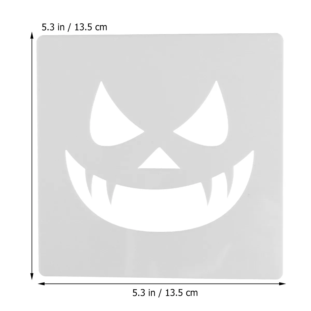 18Pcs Halloween Expression Drawing Template Set Safe Eco Friendly Art Tool Enhances Imagination Creativity Fine Motor