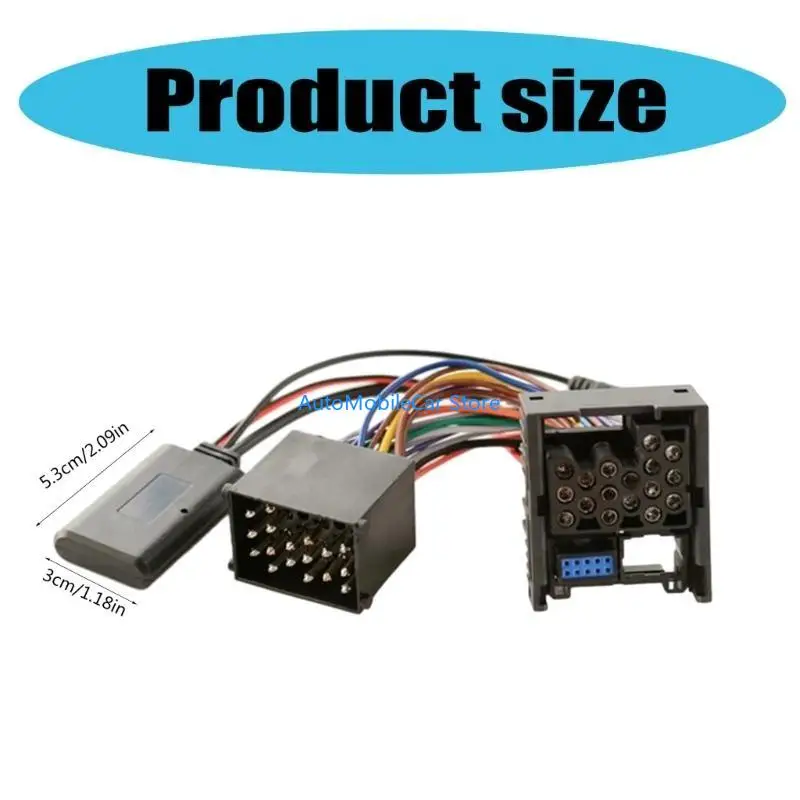 G8TE CLEETOOTH COMPATING 5.0 محول كابل ميكروفون لـ E46