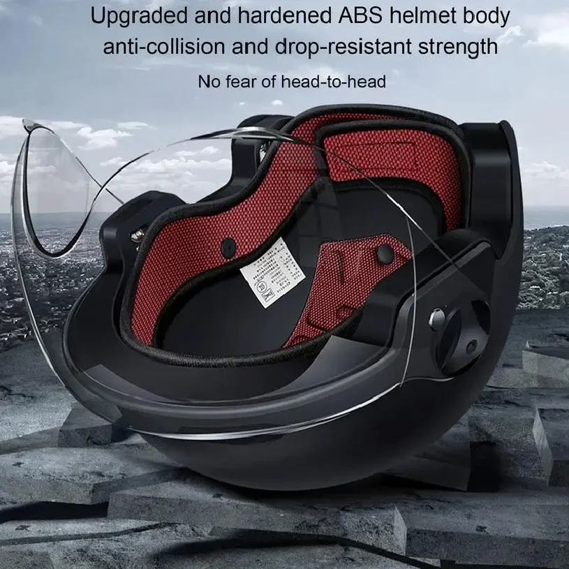 خوذة دراجة نارية كلاسيكية ريترو سكوتر نصف خوذة خفيفة الوزن خوذة ركوب الدراجات الجبلية دراجة نارية خوذة للنساء والرجال