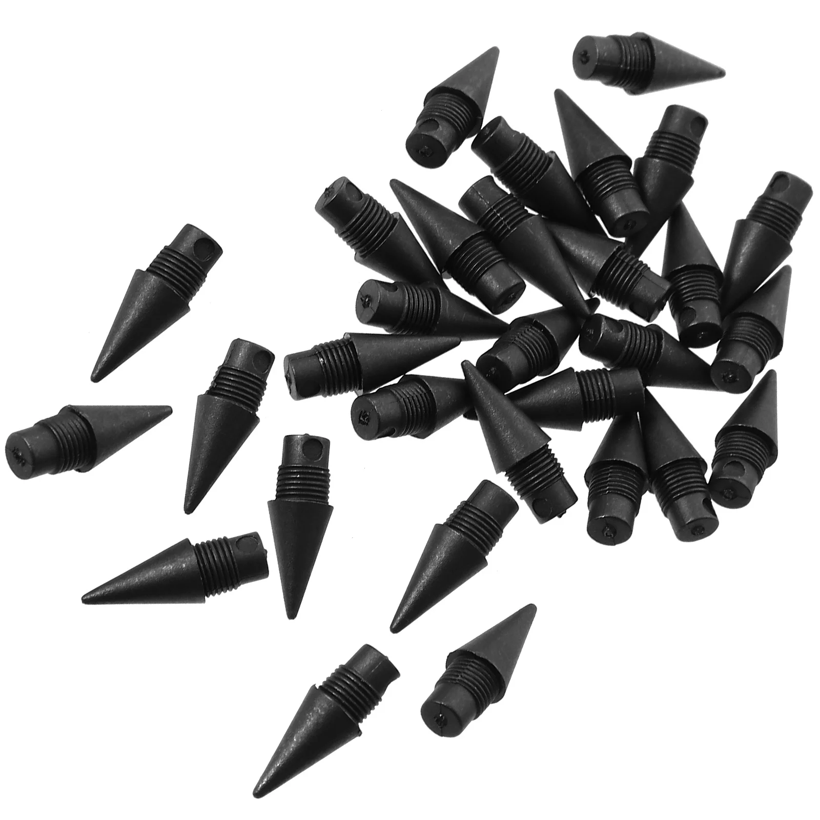 

30 Pcs Replacement Pencil Tip Inkless Nibs Pencils Bulk School Supplies Inflatable Graphite Replaceable Heads Child Office