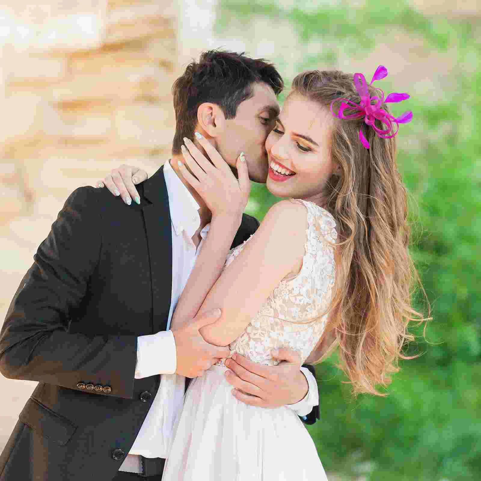 Tocados Sombreros Joyería para el cabello Accesorios de alfiler de boda nupcial Accesorio para niñas