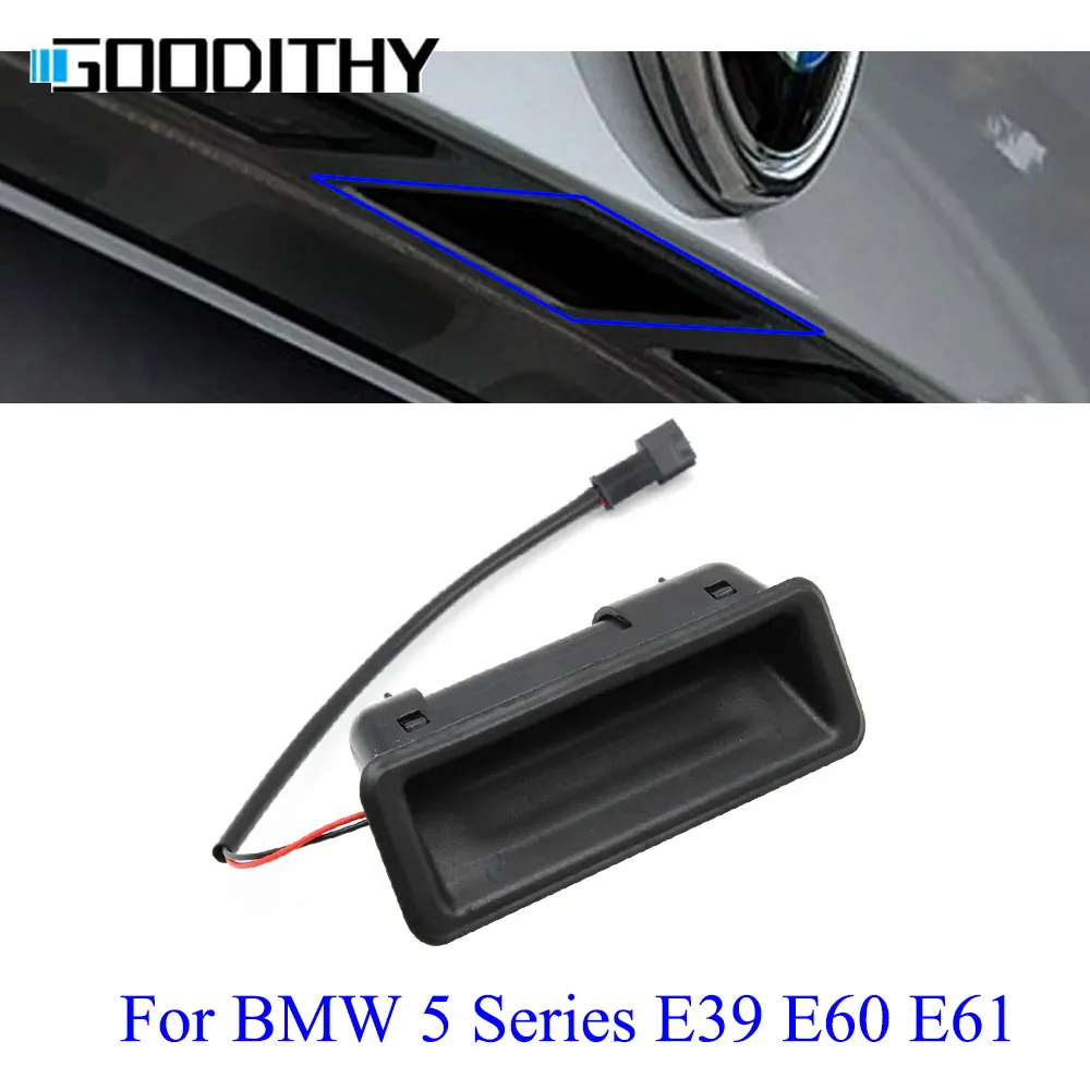 

Rear Door Trunk Lid Lock Release Switch Handle Tailgate Car Accessoires For BMW 5 Series E39 E60 E61 1996-2005 51248168035