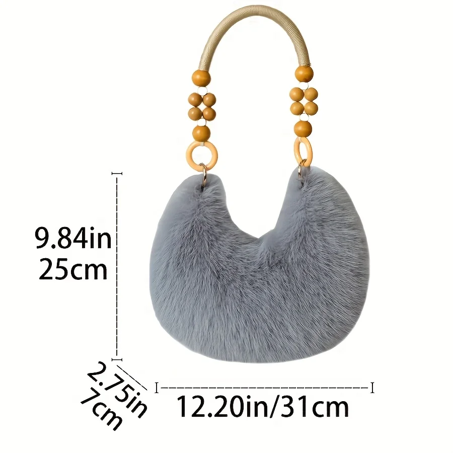 Thumbnail 3 - #25 Faux Fur Shoulder Bags Deals & Discounts