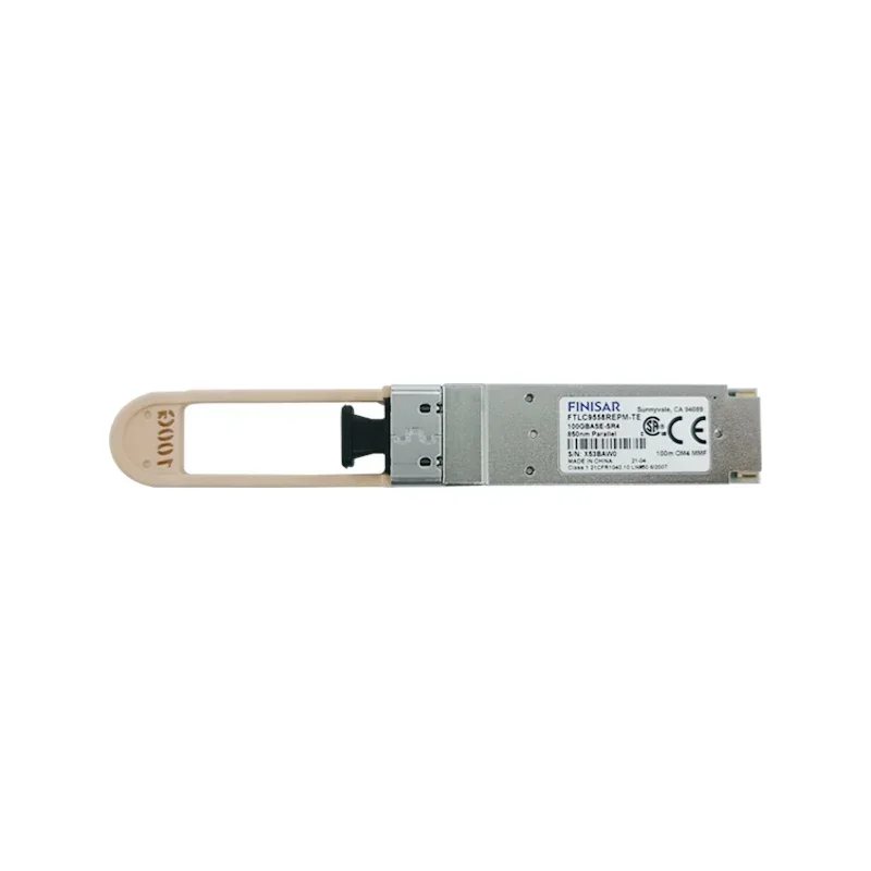 Finisar FTLC9558REPM-TE-100G QSFP28 100GBASE-SR 100m OM4 MMF 850nm Parallel Fiber Optic Module Ethernet Communication