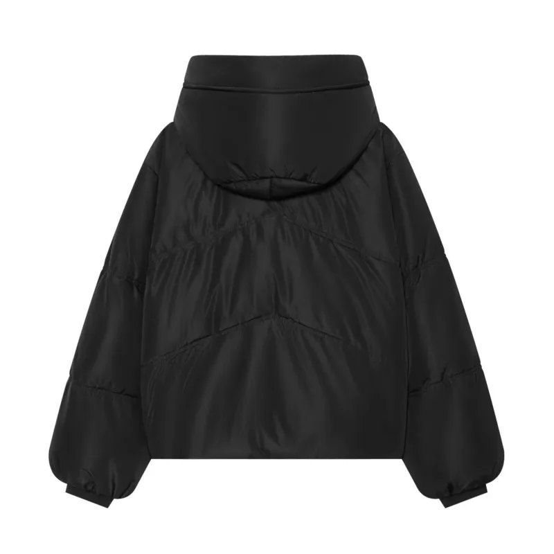 HipSeam Women's Hoodie Anorak New 2026 Autumn Water-Repellent Windproof Padded Woman Winter Jackets Chic Female Coats