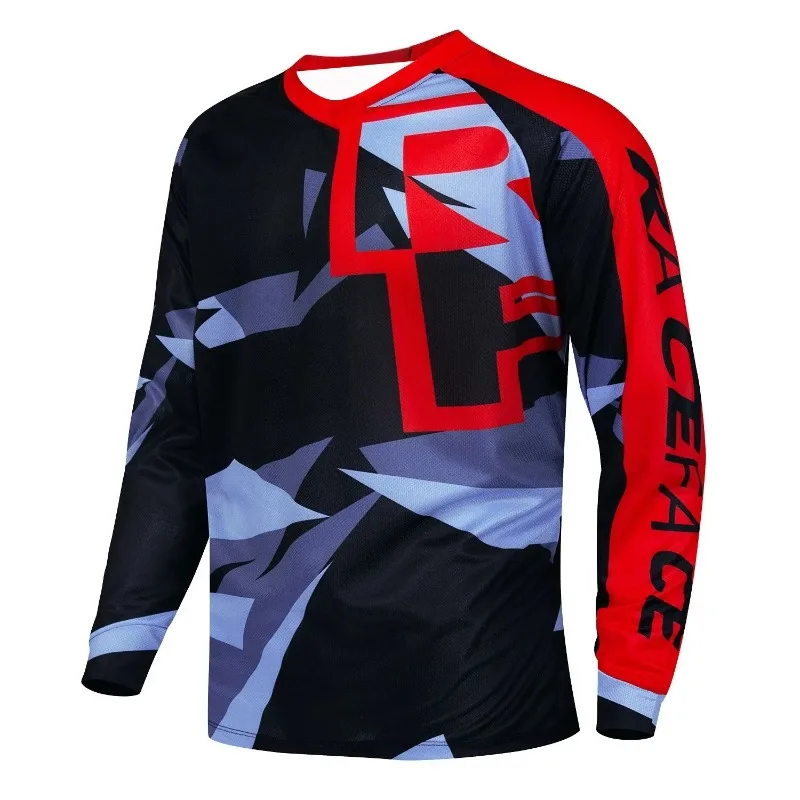 

Regular Non-error Endurance Mountain Bike Off-road Motorcycle Downhill Shirt, Plus Size, Breathable, Quick-dry Cycling Jersey