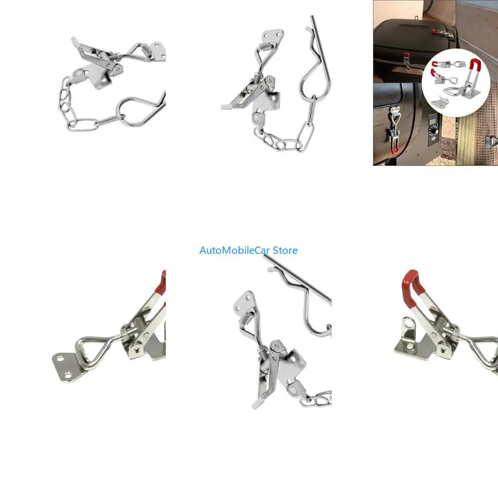G8TE Marine Grade Box Toggle Latches Clamp Fastener For Outdoor Enthusiasts Easy Setup