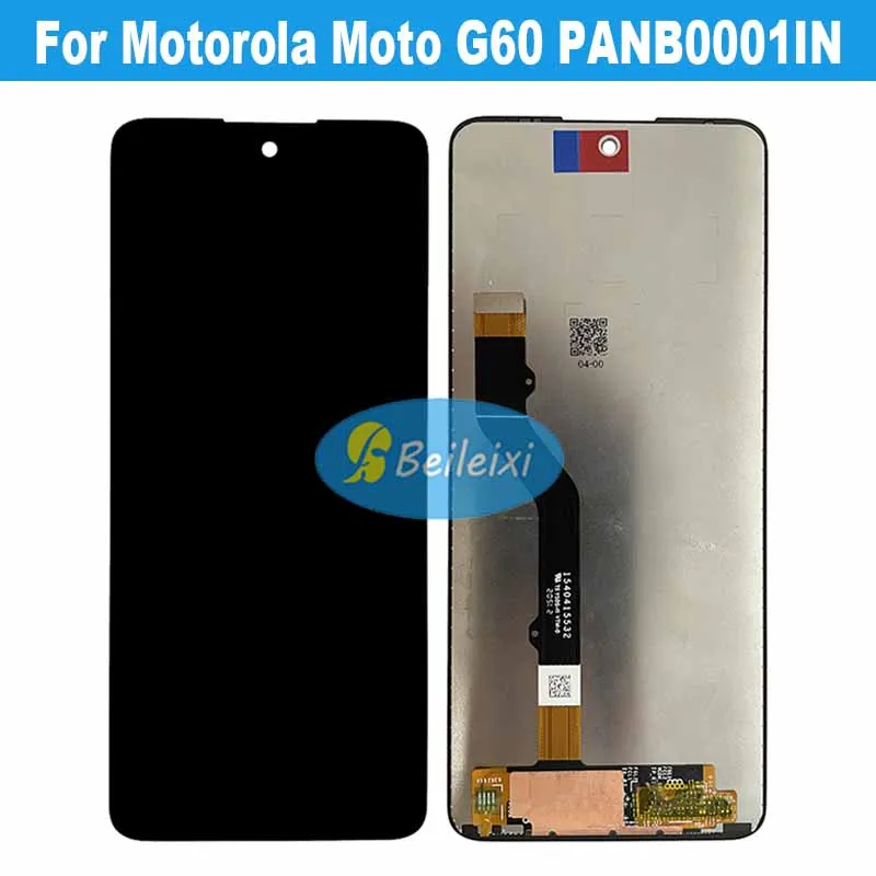 For Motorola Moto G60 PANB0001IN PANB0013IN PANB0015IN LCD Display Touch Screen Digitizer Assembly For Moto G60 2021 XT2135-1