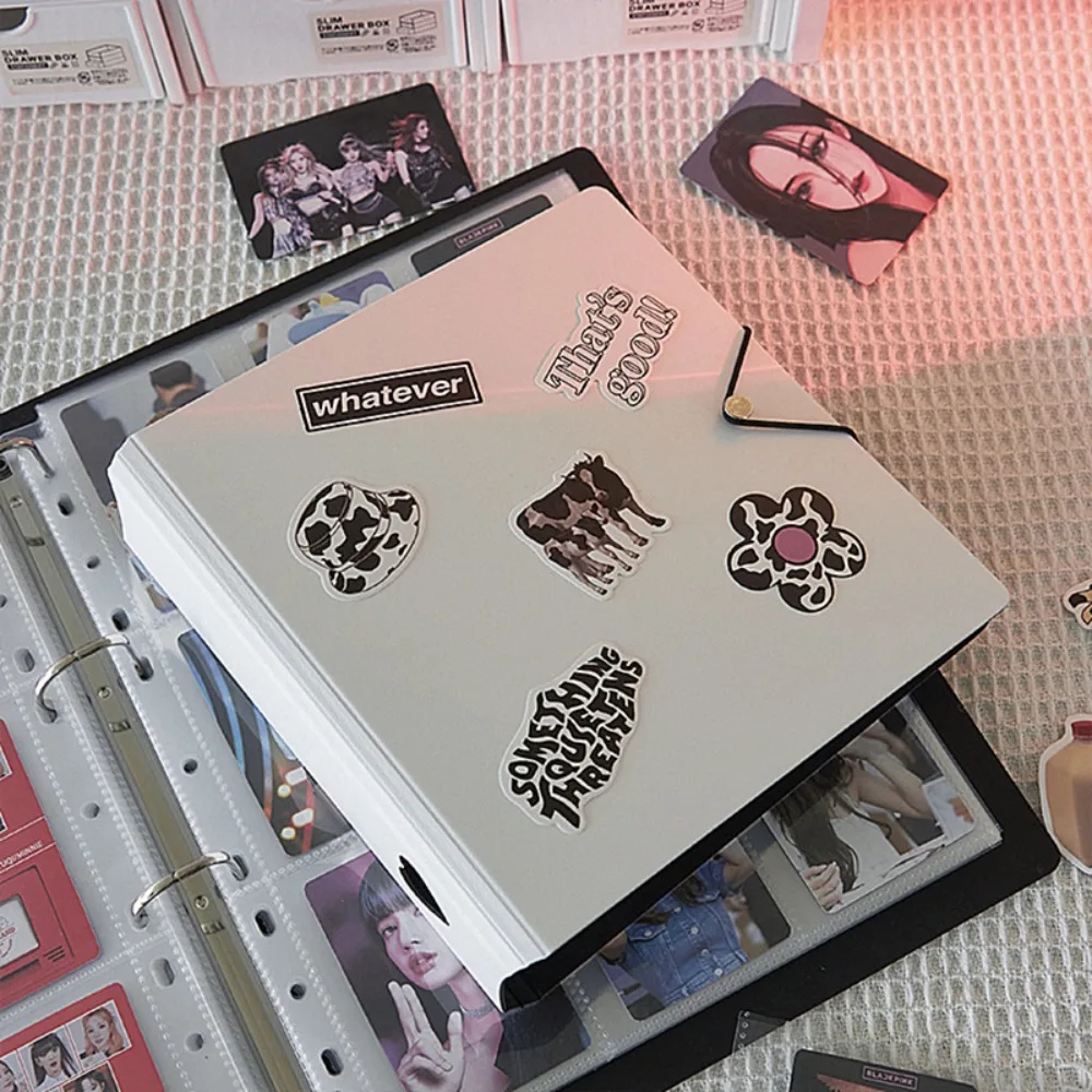 A4/a5 kpop binder foto karten halter mit großer kapazität mit leit blech 25/50 stücke innenseiten hüllen fotoalbum idol bild sammel buch
