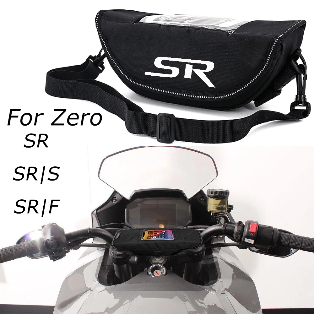 For Zero SR SR|S SR|F sr sr|s sr|f Motorcycle accessory  Waterproof And Dustproof Handlebar Storage Bag  navigation bag