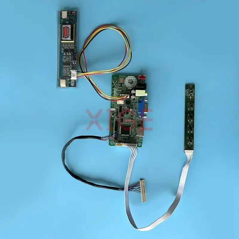 

Матричный контроллер для LTM185AT01 LTM185AT02 LQ185T1LGN2, плата, совместимая с HDMI, 1366*768, 30-контактный LVDS VGA 2CCFL, комплект «сделай сам», ЖК-монитор