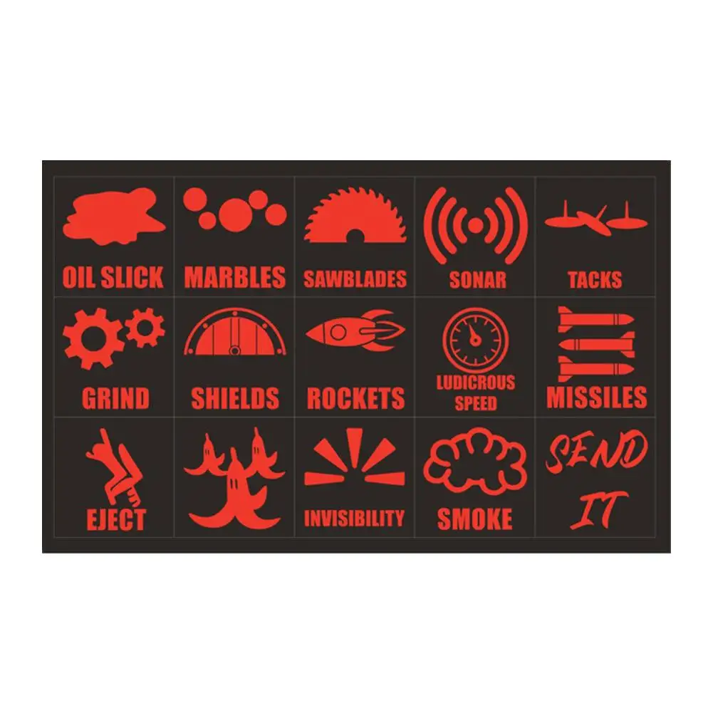 1 قطعة ملصقات السيارات البلاستيكية ذاتية اللصق ملصقات السيارات الداخلية مناسبة لأزرار نافذة السيارة ديكور شخصي للسيارة V4S3 #5