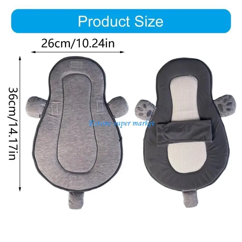 090B وسادة استلقاء للرضع متعددة الوظائف لتوفير الراحة لتغذية الحليب وقابلة للغسل #6