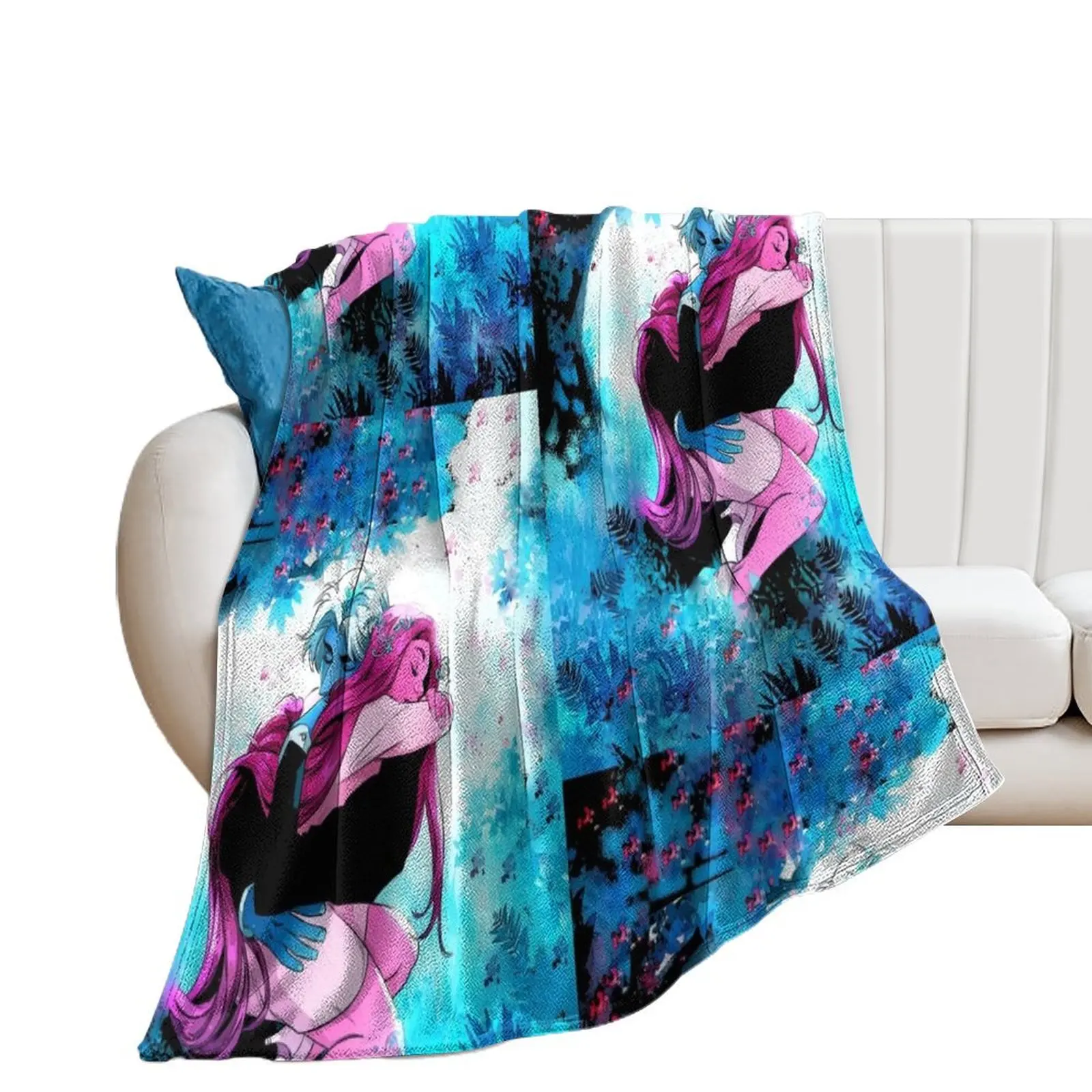 Lore Olympus Poster - Hades Persephone Sticker Throw Blanket Luxury Thicken Kid'S Designers Blankets