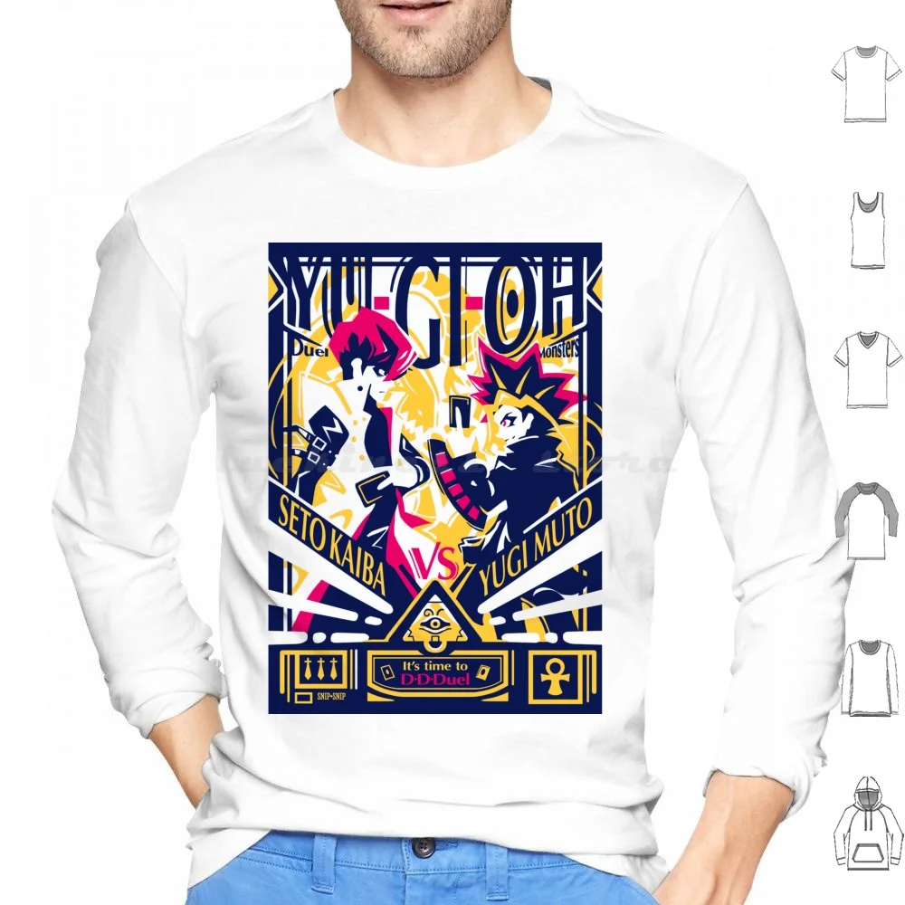 

Duel Hoodie Cotton Long Sleeve Yu Gi Oh