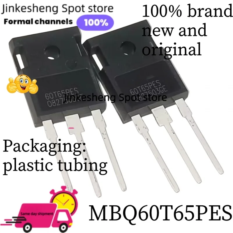MBQ60T65PESTH MBQ60T65 MBQ60T65PES IGBT Single TO-247 60A 650V High Power Industrial Grade for Inverter UPS Solar DriverNEW