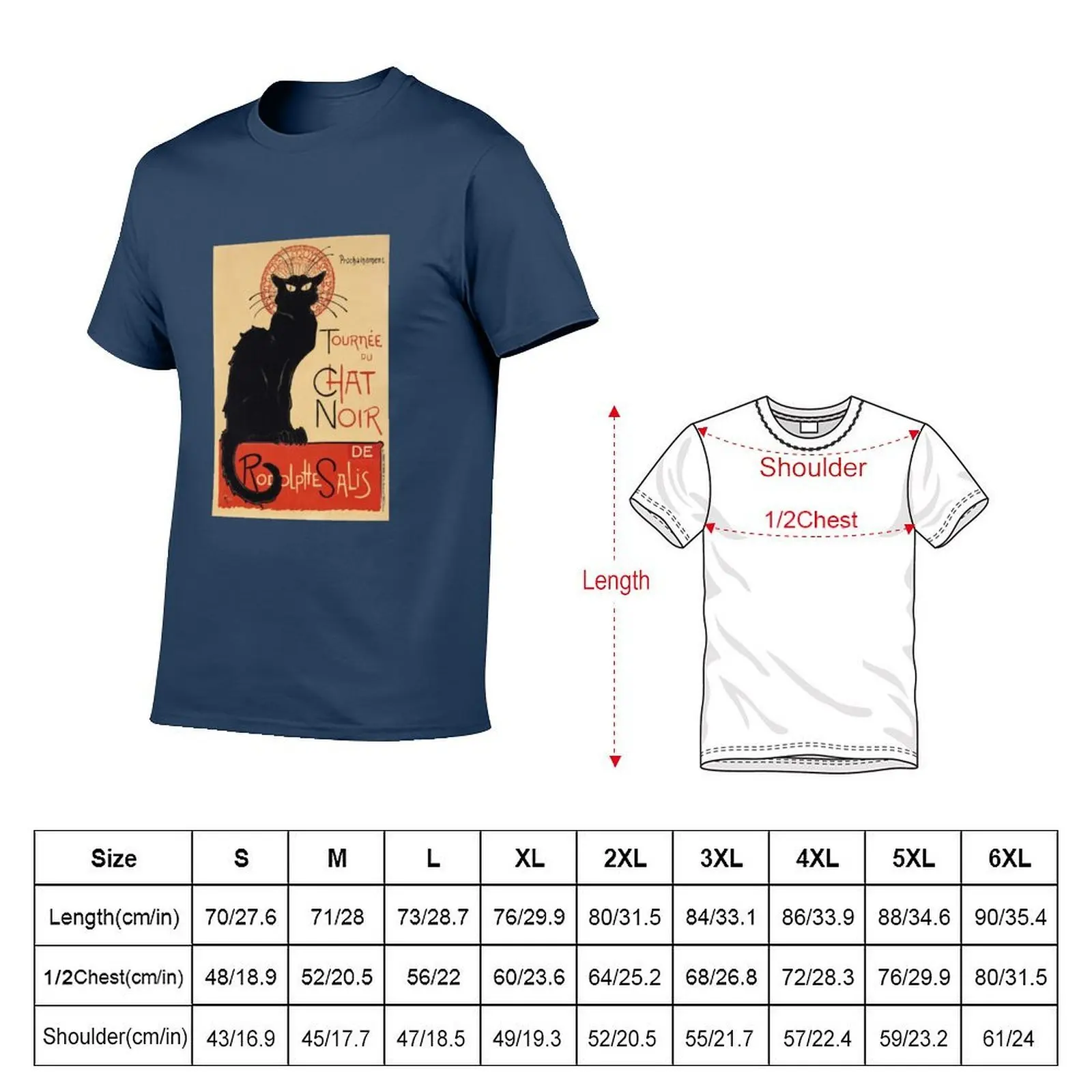 Théophile Alexandre Steinlen HD T-Shirt Breathable Workout Short Sleeve Top