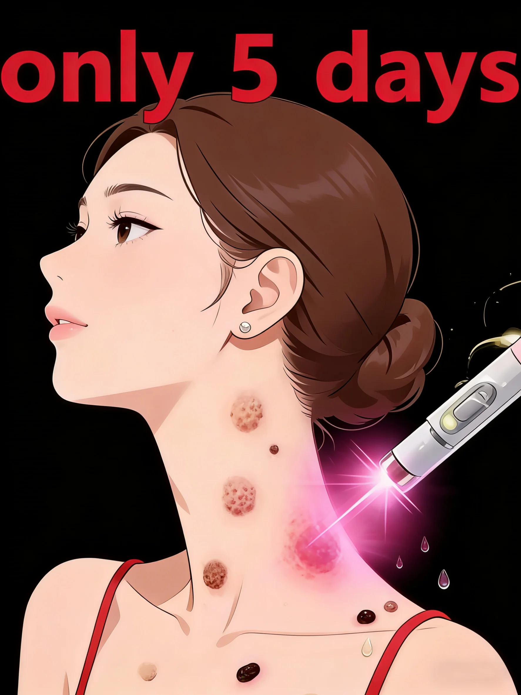 

Blue light wart removal tool, more discounts on sets