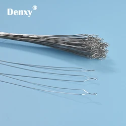 Gancho de soldadura láser para ortodoncia, alambre de Kobayashi Denxy DE CALIDAD A +, alambre de arco Dental, alambre de ligadura larga, soporte Dental