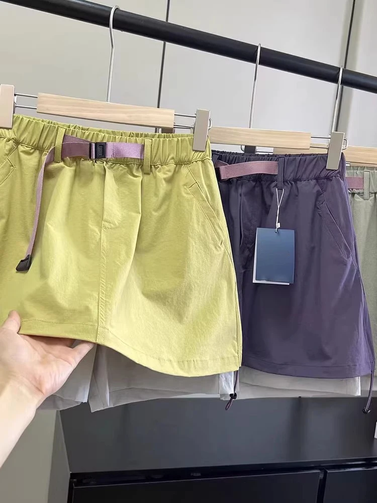 

Уличная спецодежда f Юбка Женская летняя новая горная система Спортивная юбка с эластичной резинкой на талии Qui Dry Дышащая