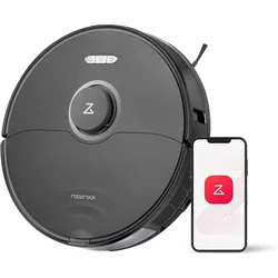 roborock S8 Robot Vacuum and Mop Cleaner, DuoRoller Brush, 6000Pa Suction, ReactiveAI 2.0 Obstacle Avoidance, Sonic Mopping