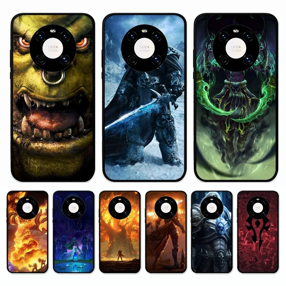 W-World Of W-Warcraft Phone Case For Huawei Mate 10 20 30 40 50 Lite Pro Nova 3 3i 5 6 SE 7 Pro 7SE