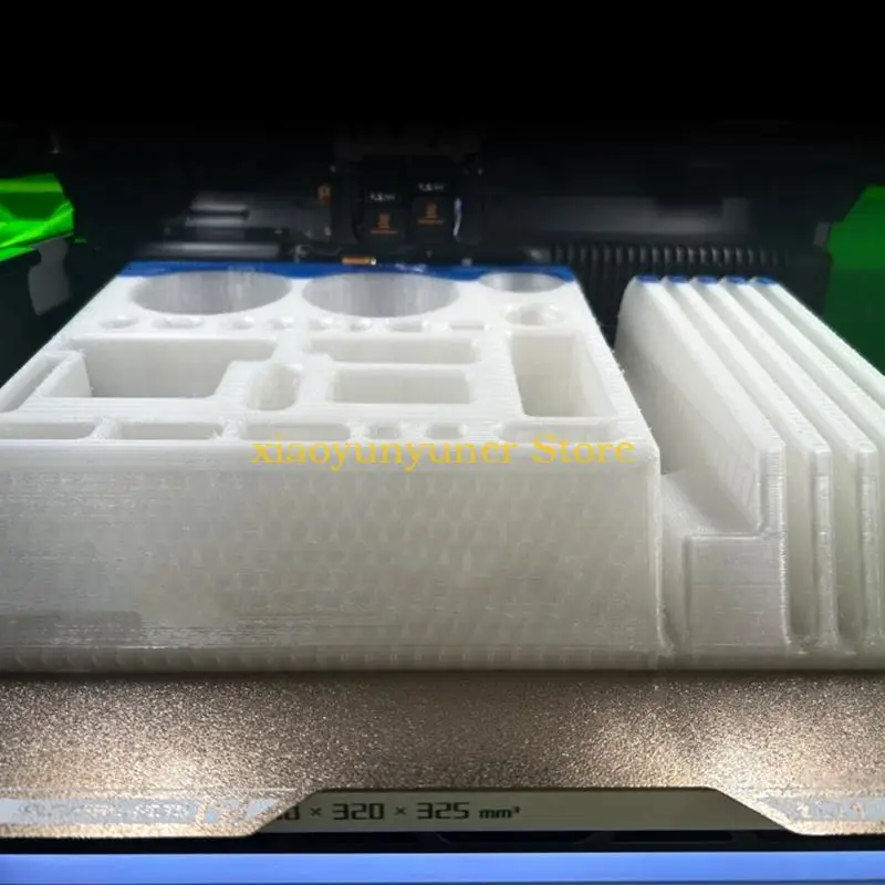 

P9JB Двухсторонняя текстурированная пластина из пружинной стали PEI 355x325 мм для 3D-принтера H2D