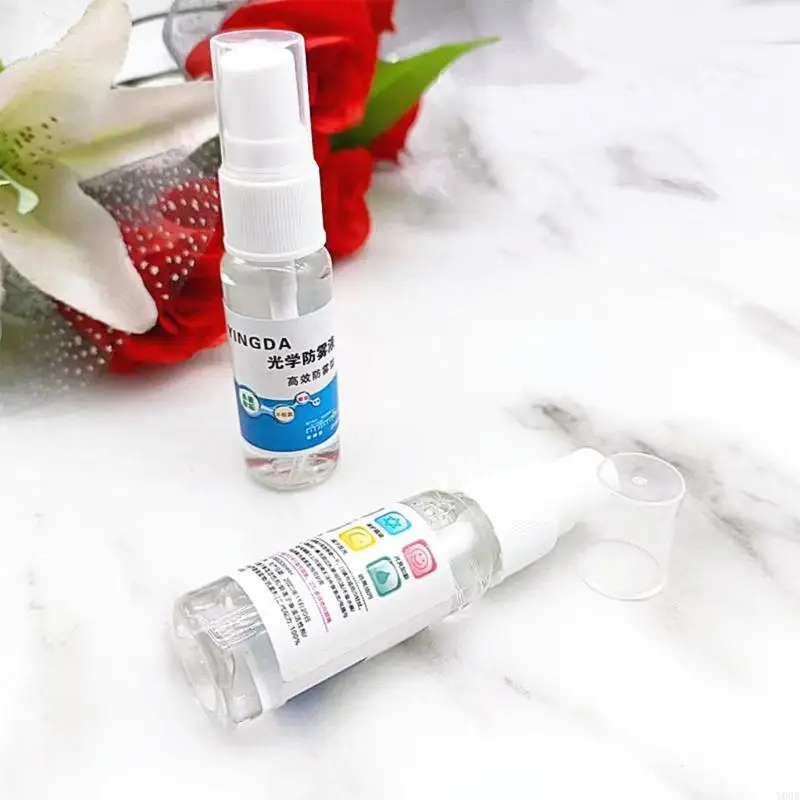 AntiFog Solution for Eyeglasses Ensures Clear Visual Up to 24 Hours in Various Weather Condition Safe for Everyday Use Y08E