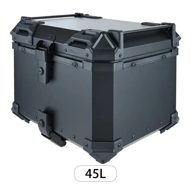 

Прочный 45-литровый алюминиевый кофр для мотоциклетного шлема, задний багажник с замком, универсальный для R1200GS