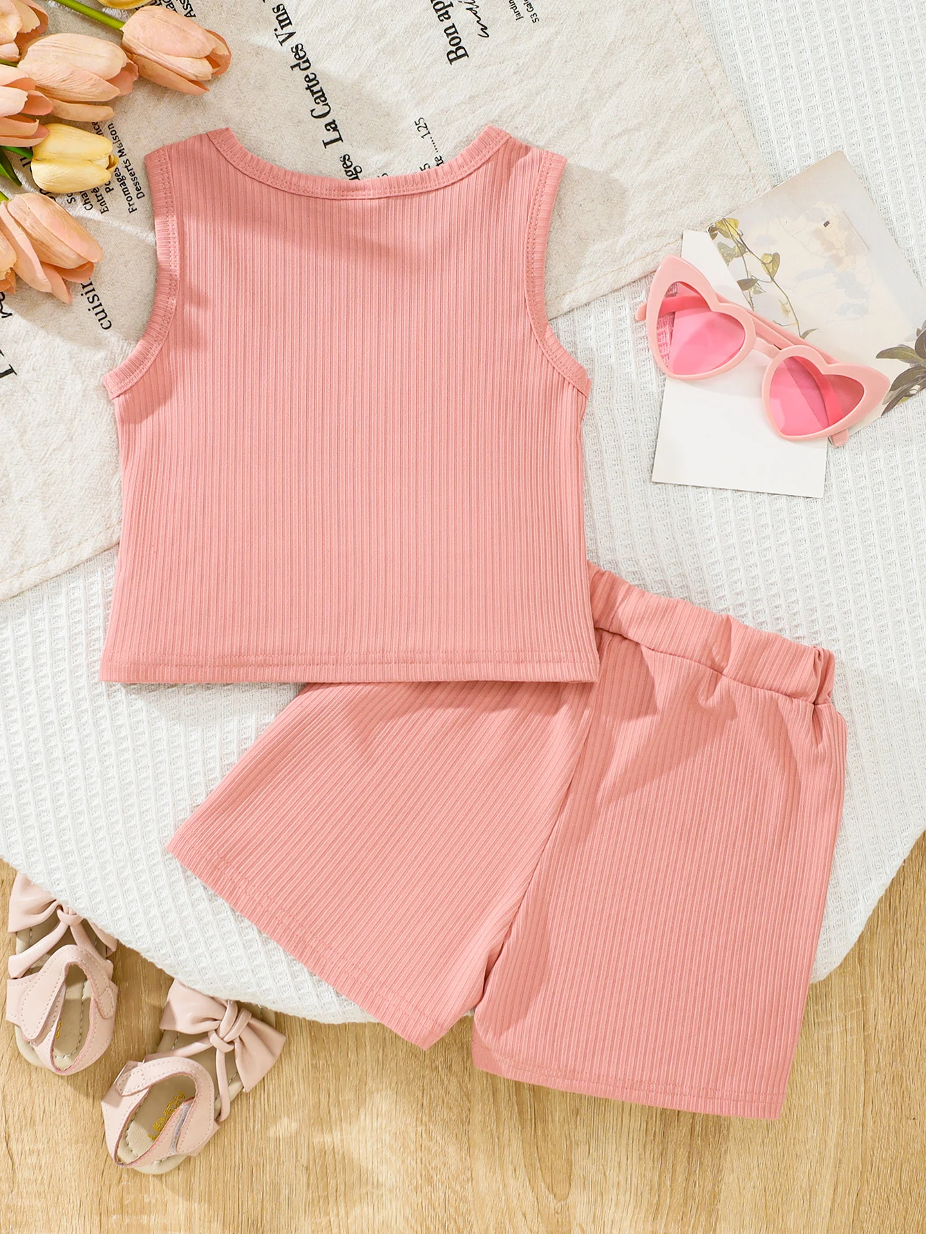 2 個セット 夏用 ベビー ガールズ ピンク 漫画の女の子プ - Baby Clothing Clearance のレビューと価格