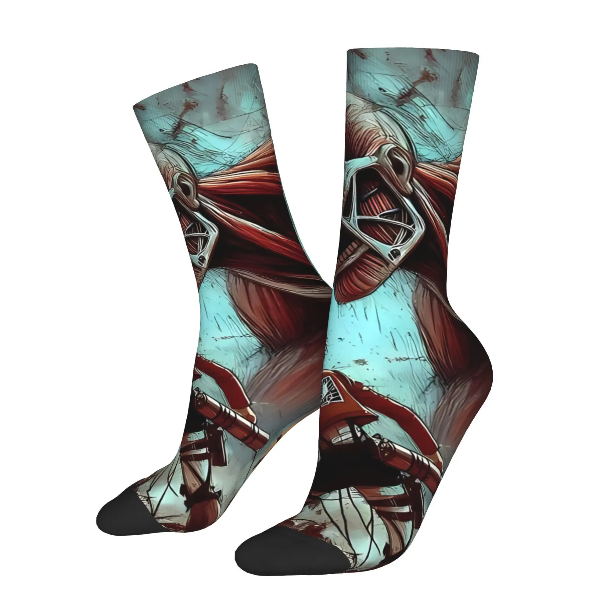 

enormous Attack On Titan Sock Printed Man Polyester