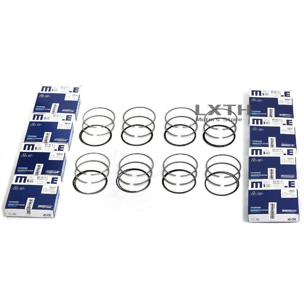 8x Piston Rings Set STD Φ92mm A11257840940  A11257836578 For BMW M3 E90 E92 E93 S65B40 S65B44 4.0 4.4 V8