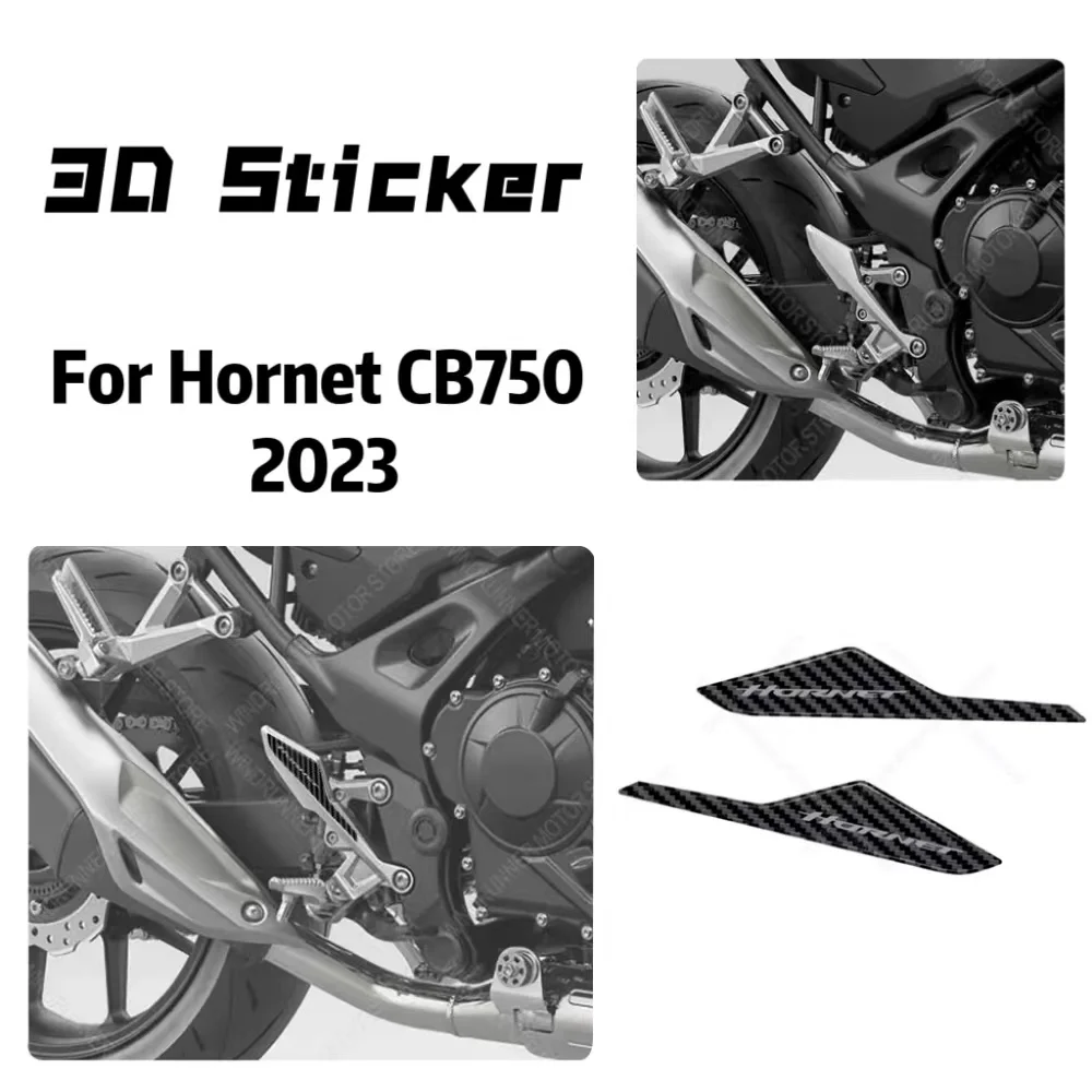 

Stickers Motorcycle Side 3D Resin Protective Sticker For Hornet CB 750 CB750 2023