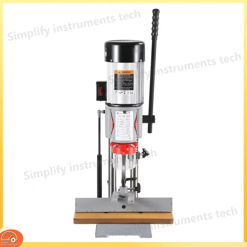 Woodworking Mortiser Manual Drill Press Chisel Slotting Tool High Precision Wood Router Trimmer Edge Planer DIY