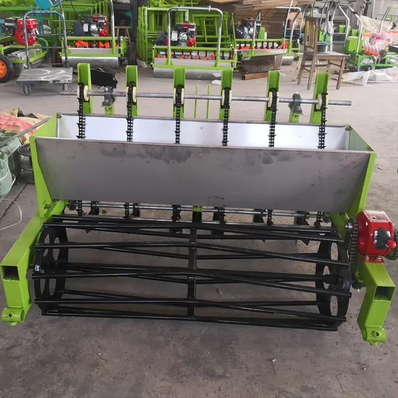 New Design Agriculture Garlic Planter 6 Rows Tractor Driven Garlic Planting Machine Garlic Seeder for Sale