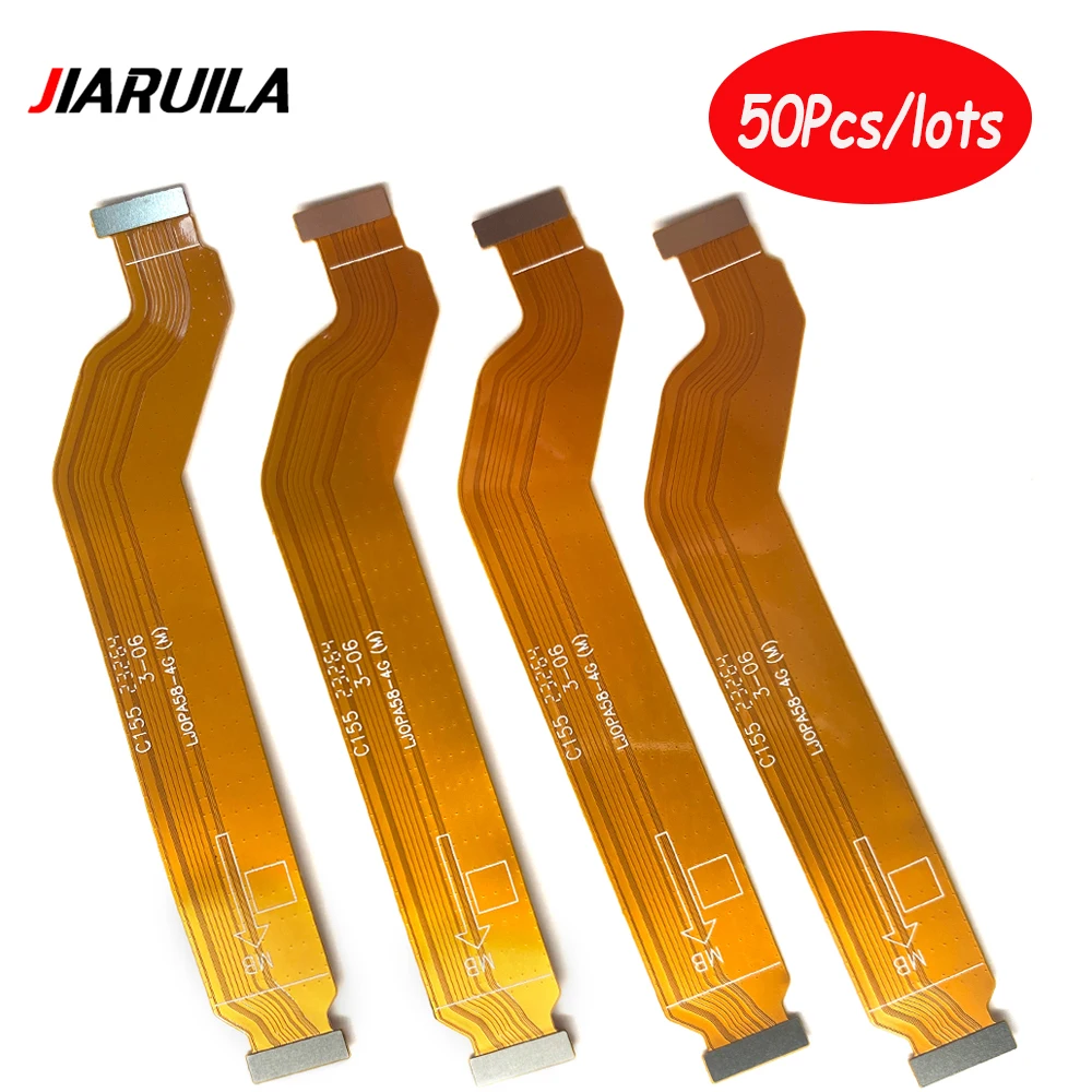 

50Pcs，NEW Tested Motherboard FPC Main Board Connector Flex Cable Part For Oppo A15 A15S A16 A54 A17 A32 A53 A52 A55 5G A57 A58