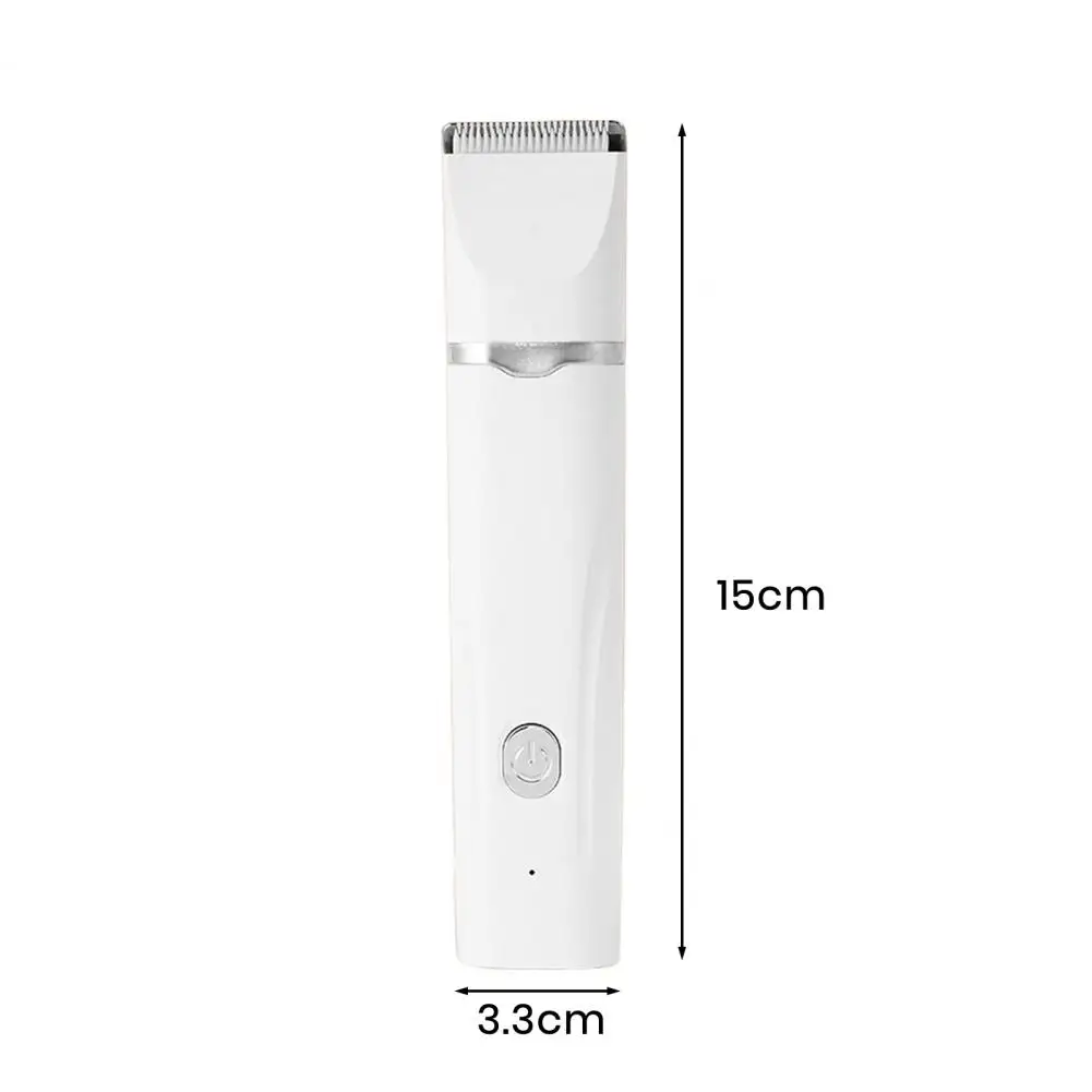 Dog Hair Clippers Grooming Kit，with Nail Grinder，4 in 1，Electric Trimmer，for Dogs Cat，Low Noise，USB Rechargeable，Pet Paw Shaver