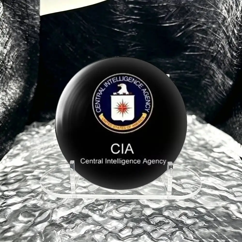 CIA Brooch Metal Badge Brooch, Fashion Decorative Pins for Hat Bag Clothing Decoration Gift - view 5