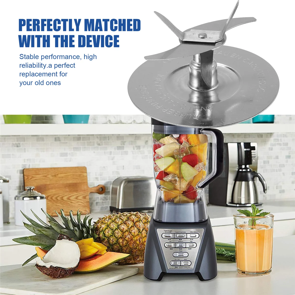 Blender Blade Replacement for Oster Pro 1200 Blender Accessories for Oster Pro 1200 Blender Replacement Parts A