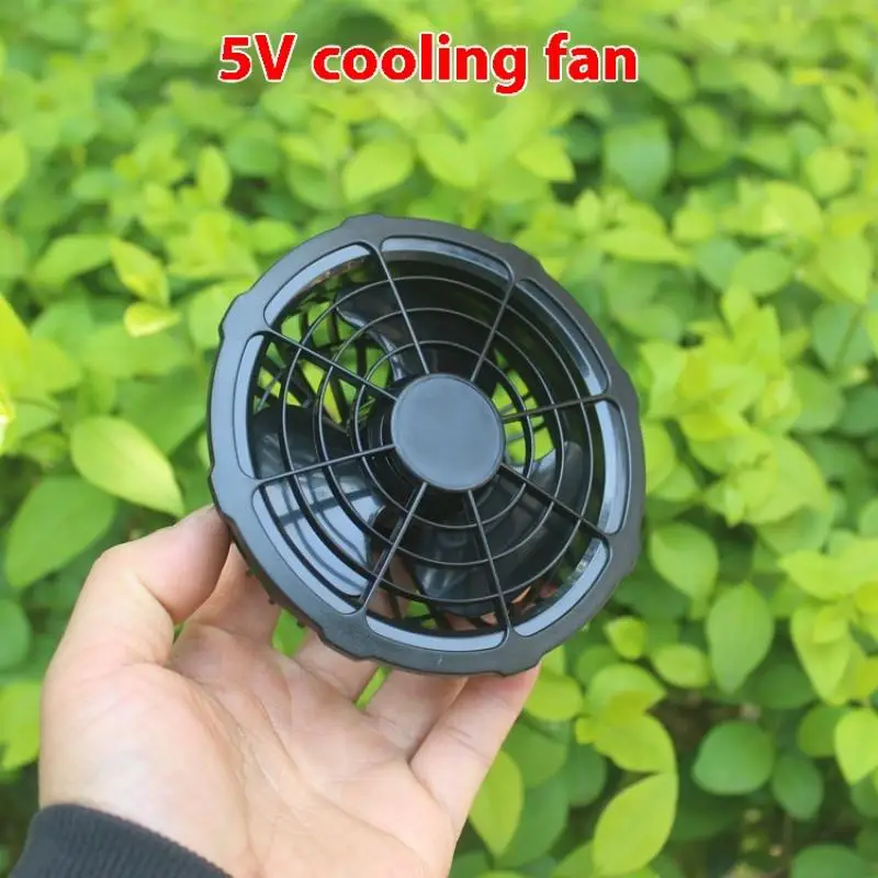 Piece of 5V Cooling Fan for Wearable Air Conditioning Jacket Outdoor Work Use