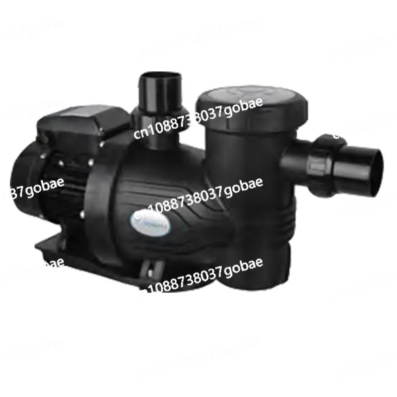

Ultra-quiet low power thermoplastic swimming pool filter circulating water pump