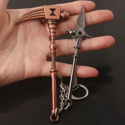 The Seven Deadly Sins Keychain Meliodas Sword Pendant Key Ring Car Bag Keychains Key Holder Model Jewelry Gift for Men Women