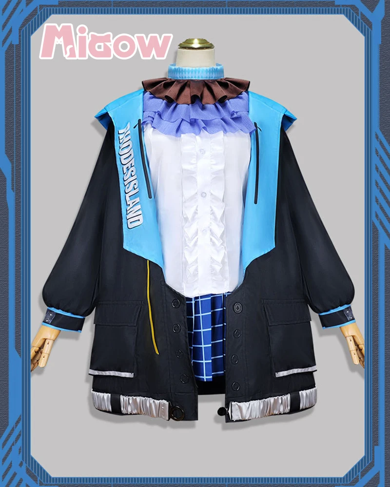 Костюм для косплея Амии из игры Arknights Impact 【S-XL】 Высококачественный аниме-костюм для косплея Мяо