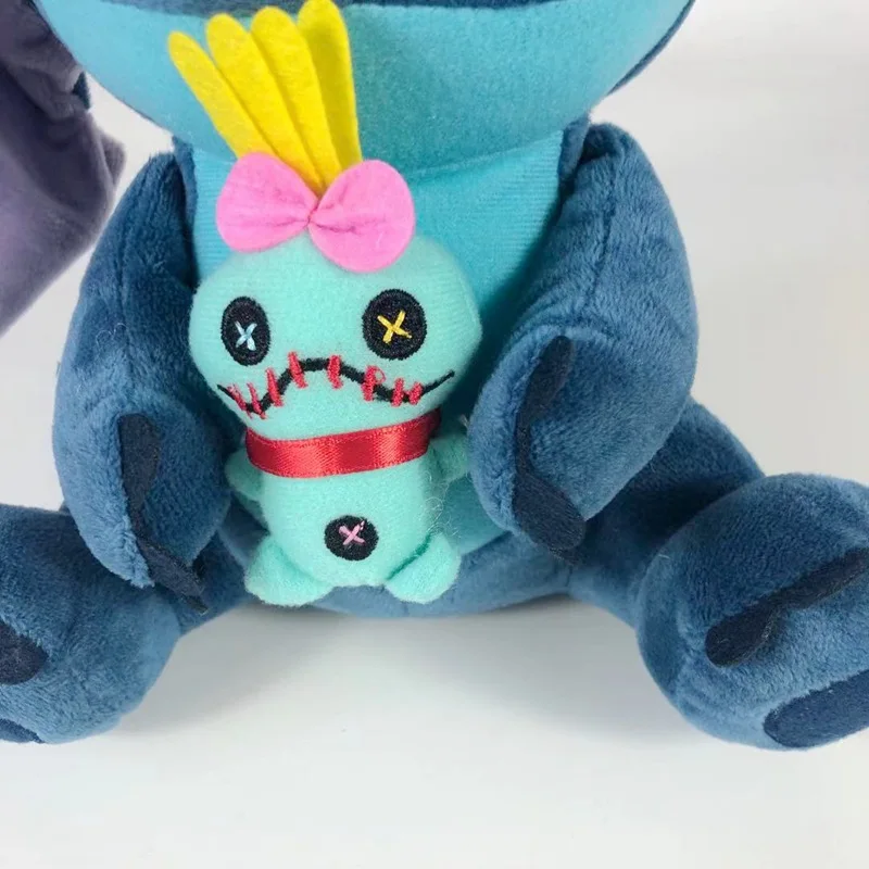 Kawaii Disney point peluche poupée jouets Anime Lilo & point peluche poupée mignon Stich peluche poupée enfants cadeau d'anniversaire enfants jouet