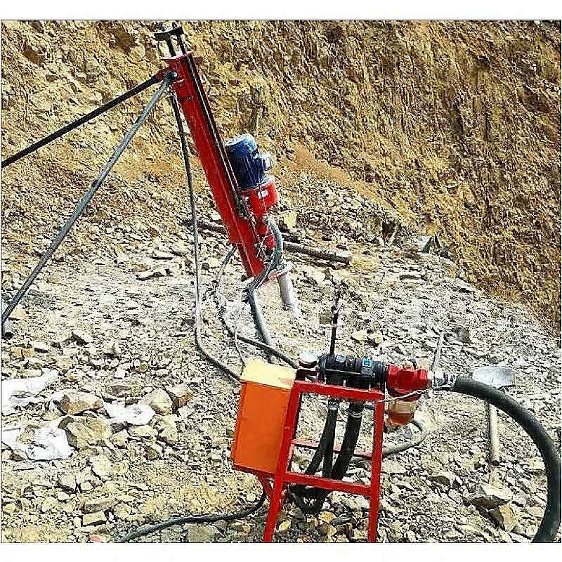 Pneumatic DTH Drilling Rig Portable and Efficient for Anchor Drilling and Soil Nailing in Slope Reinforcement Customized Price