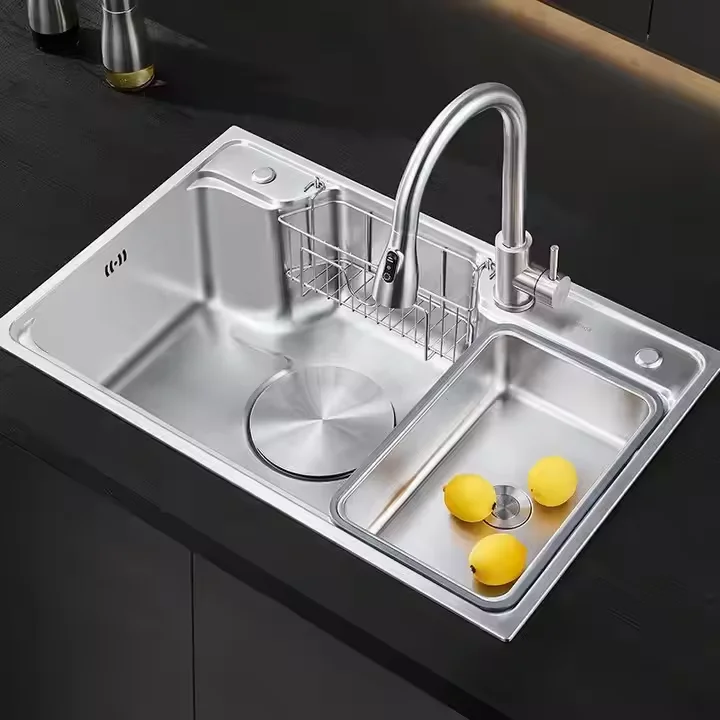 

Multi Function Stainless Steel 304 Nano Coating Surface Wash Basin Kitchen Sink Premium Quality Kitchen Sink
