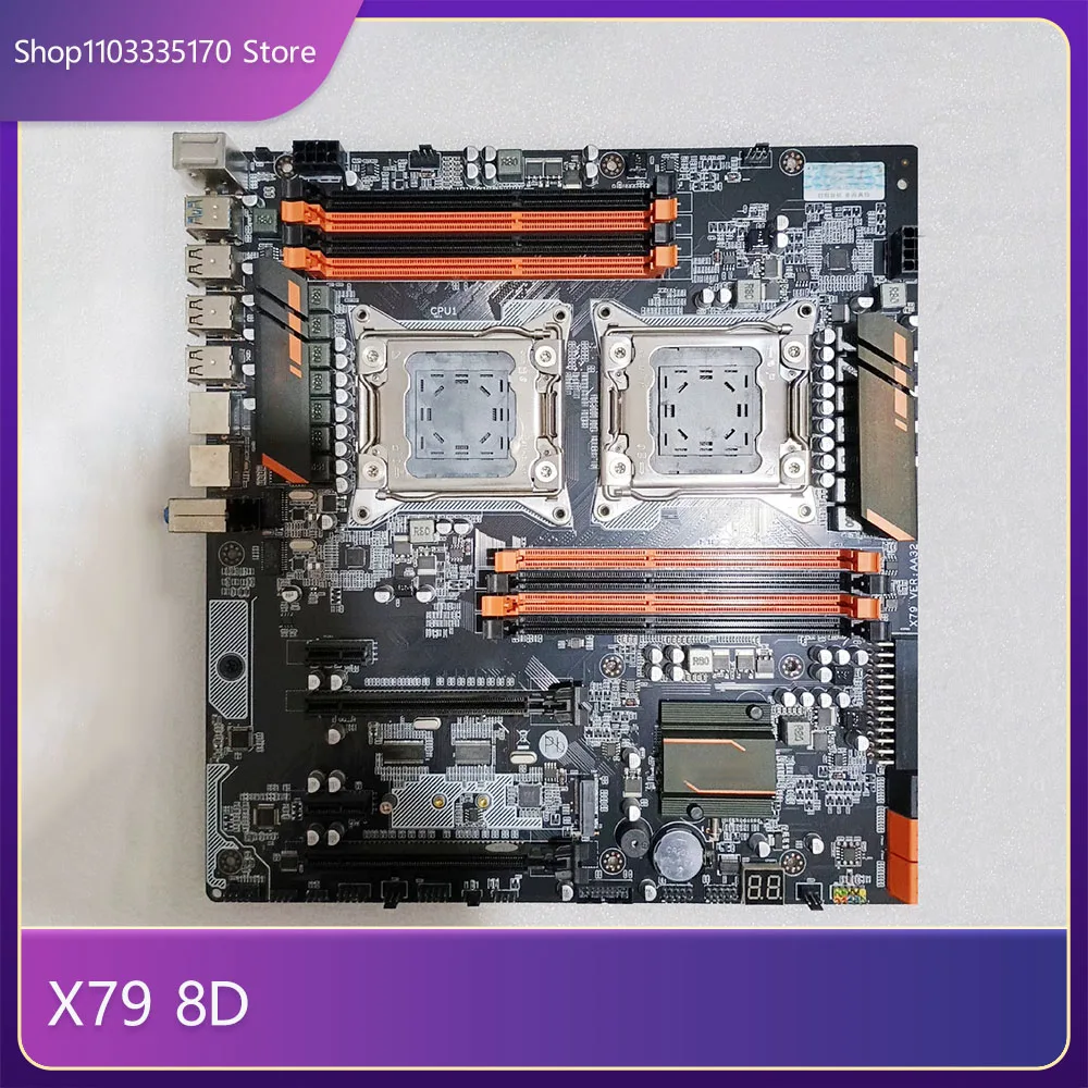 

Материнская плата X79 с двумя процессорами X79 8D