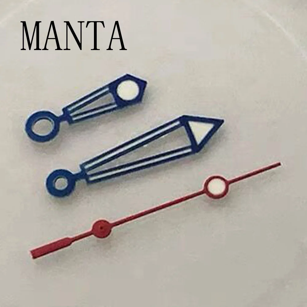 MANTA Lancette dell'orologio verdi luminose adatte al movimento Miyota8205/8215/821A Mingzhu2813/3804