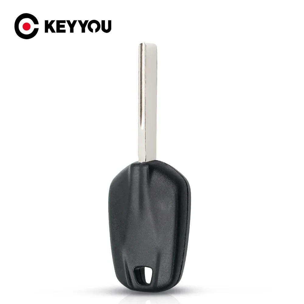 KEYYOU Car Transponder Key Shell With HU83 Blade Blank Key Case For Citroen For Peugeot 508